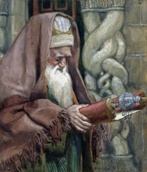 Simeone, illustrazione per La Vita di Cristo, c.1886-94