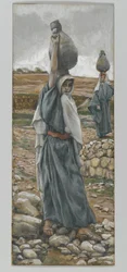 La Santa Vergine nella sua giovinezza, illustrazione da La vita di Nostro Signore Gesù Cristo