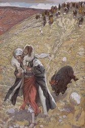 Il Capro Espiatorio, illustrazione per La Vita di Cristo, c.1886-94