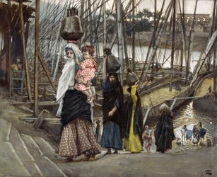 Il Soggiorno, Egitto, illustrazione per La Vita di Cristo, c.1886-94
