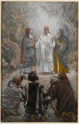 La trasfigurazione (illustrazione per La vita di Cristo)
