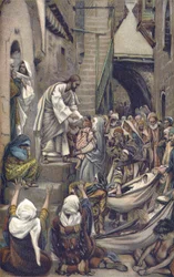 Tutta la città era radunata alla porta - da 