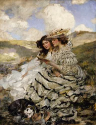Sulle dune (Lady Shannon e Kitty)