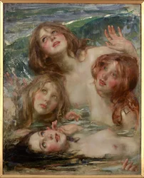 Sirene (olio su tela)