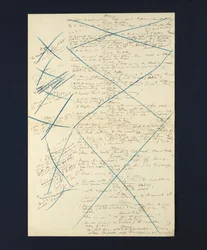 Manoscritto autografo dell