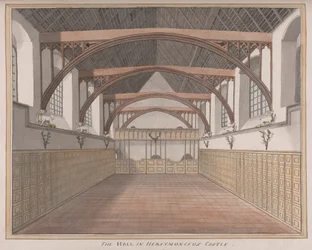 Castello di Herstmonceux, East Sussex: La sala