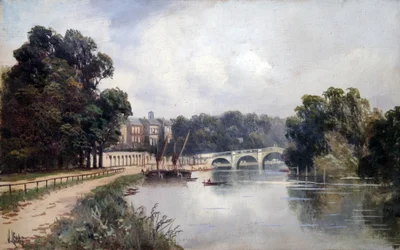 Cholmondeley Walk, verso Richmond Bridge