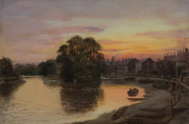 Kew al tramonto - proprietà di Paton
