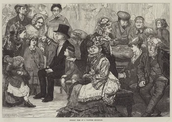 Tempo di vacanza a una mostra di figure di cera