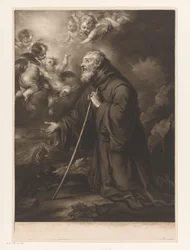 San Francesco di Paola in preghiera