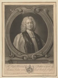 Thomas Secker, Vescovo di Oxford