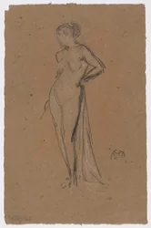 Una figura nuda