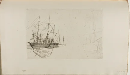 Schizzo di navi