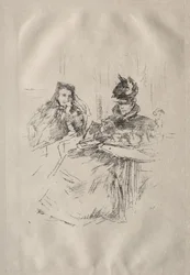 Il tè del pomeriggio, la signora Phillips e la signora Charles Whibley