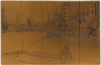 Lastra di Incisione: Eagle Wharf (Tyzac Whiteley and Co.)