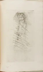 Ragazza in piedi
