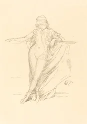 Piccola Figura Drappeggiata, Appoggiata