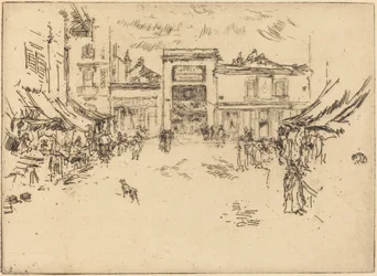Piccola piazza del mercato, Tours