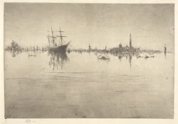 Notturno, dalla Prima Serie di Venezia (Venezia, Una Serie di Dodici Incisioni)