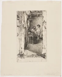 Raccoglitori di stracci, Quartiere Mouffetard, Parigi