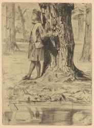 Seymour sotto un albero