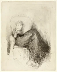 Studio: Maud seduta