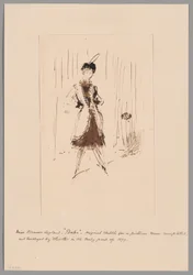 Studio per "La ragazza blu: Ritratto della signorina Elinor Leyland".