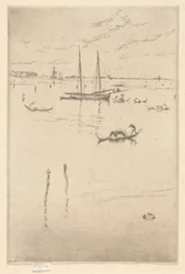 La piccola laguna, dalla prima serie veneziana (Venezia, una serie di dodici acqueforti)