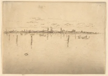 La piccola Venezia, dalla prima serie veneziana (Venezia, una serie di dodici incisioni)