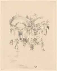 La lunga galleria, Louvre