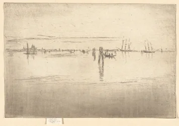 La lunga laguna, dal Secondo Set di Venezia (Un Set di Ventisei Incisioni)