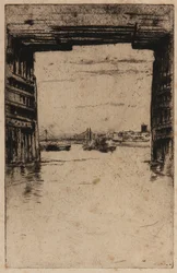 Sotto il vecchio ponte di Battersea