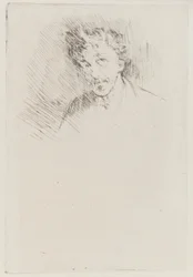 Whistler con il ciuffo bianco