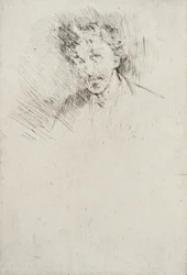 Whistler con il ciuffo bianco