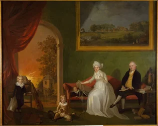 Ritratto di Robert Mynors e la Sua Famiglia, 1797