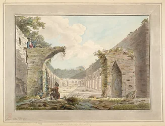 Chiostro nel Monastero di Oronsay
