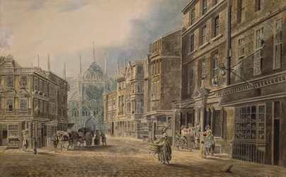 Londra, Old Tothull St. che conduce all