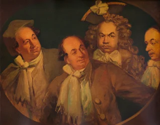 John Reeve come Harry Alias, in Uno, Due, Tre, Quattro, Cinque, c1829
