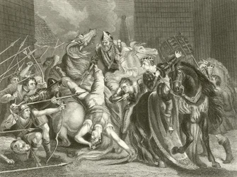 Sindaco di Londra che uccide Wat Tyler