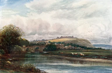 "Castello di Stirling" (litografia a colori)