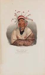 IL PICCOLO CORVO, Un famoso capo Sioux, da Il portafoglio aborigeno