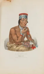 WA-EM-BOESH-KAA; Un capo Chippeway, da Il portafoglio aborigeno