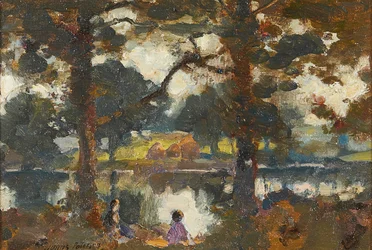 Riva del fiume