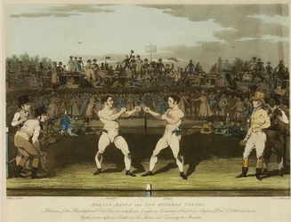 Incontro di pugilato per cento sterline