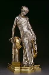 Figura di Saffo in piedi, 1848