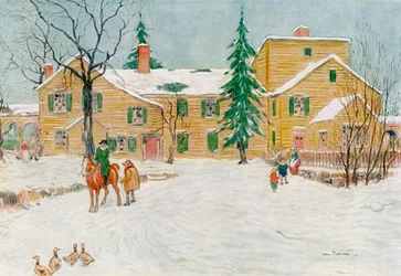 Mansion Wentworth, New Hampshire, USA, XVIII secolo, 1921
