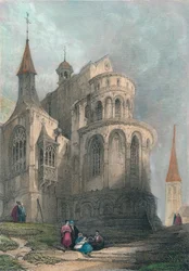 La Chiesa di Santa Maria. Colonia, 1834