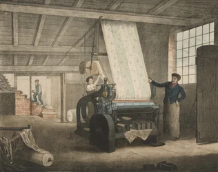 Stampa, Progresso del Cotone No. 12, pub. 1840