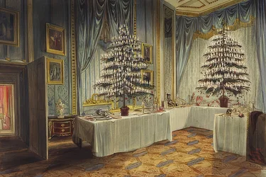 Alberi di Natale della Duchessa di Kent nel Castello di Windsor