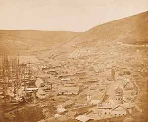 Balaklava guardando a nord, 1855